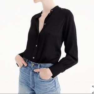 Jcrew Blush Pink Silk Body Suit 10 Petite